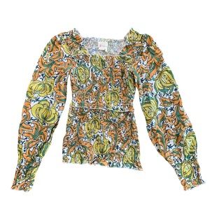 Anthropologie Ruched Top